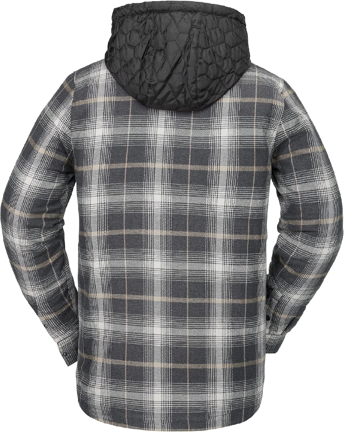 Volcom Men's Field Insulated Flannel Stone S5