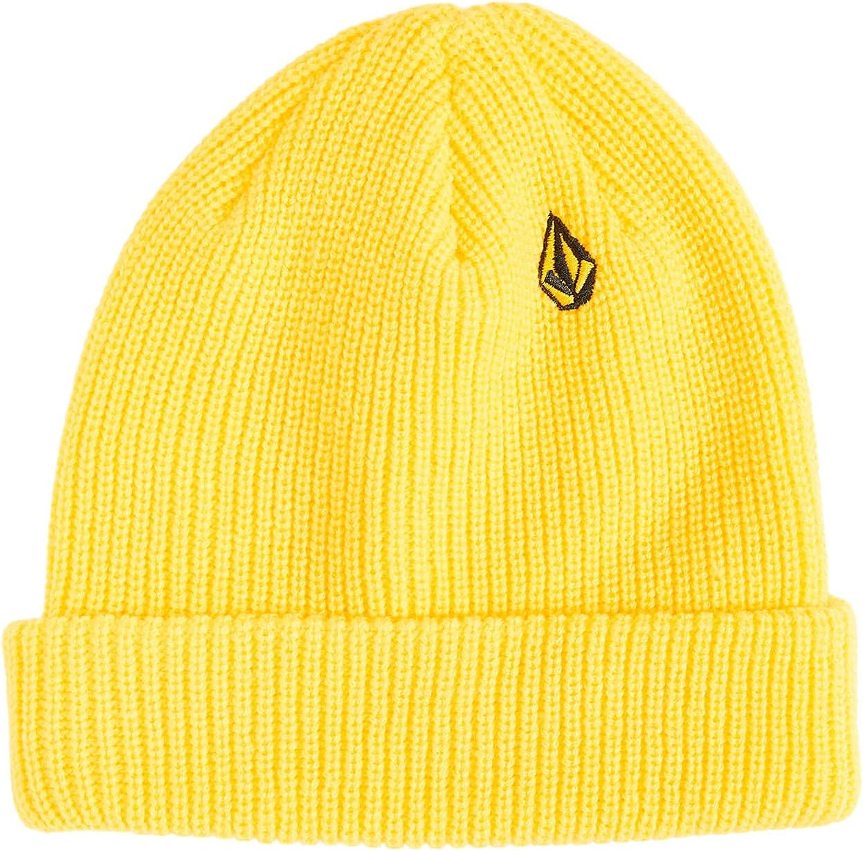 Volcom Men's Sweep Skull Fit Snow Beanie Faded Lemon