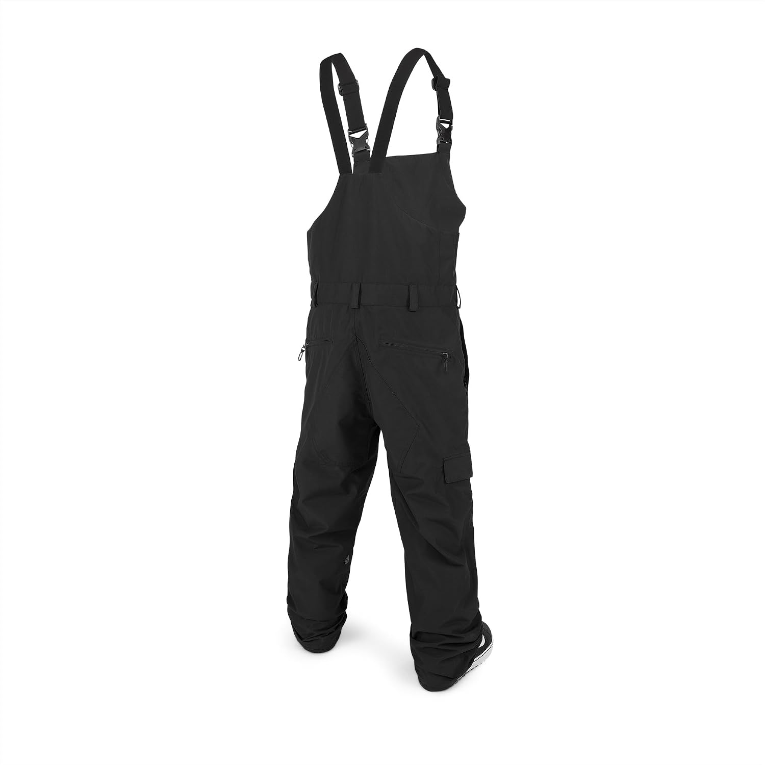 Volcom Men's V.co Sparta Bib Overall Snowboard Pant Black White