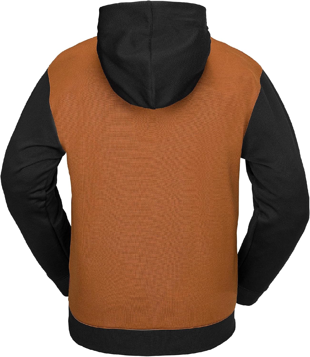 Volcom Men's Hydro Fleece Riding Hoodie – Water-repellent Sweatshirt With Storm Hood & Thumbholes Caramel