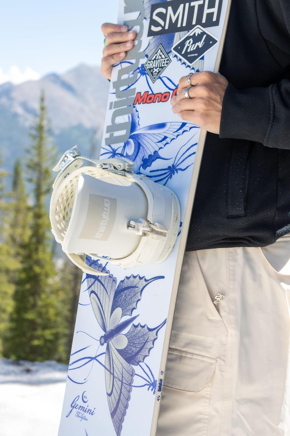 thirtytwo T32M fase Snowboard bindings Bone 2027