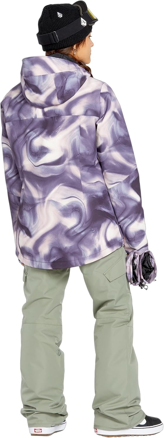 Volcom Women's Bolt Insulated Snowboard Ski Winter Hooded Jacket Nirvana