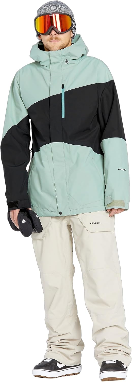 Volcom Men's Primry Insulated Snowboard Winter Ski Jacket Agave