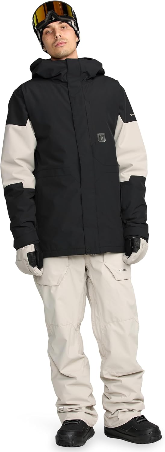 Volcom Men's Primry Shell Snowboard Winter Ski Jacket Onyx