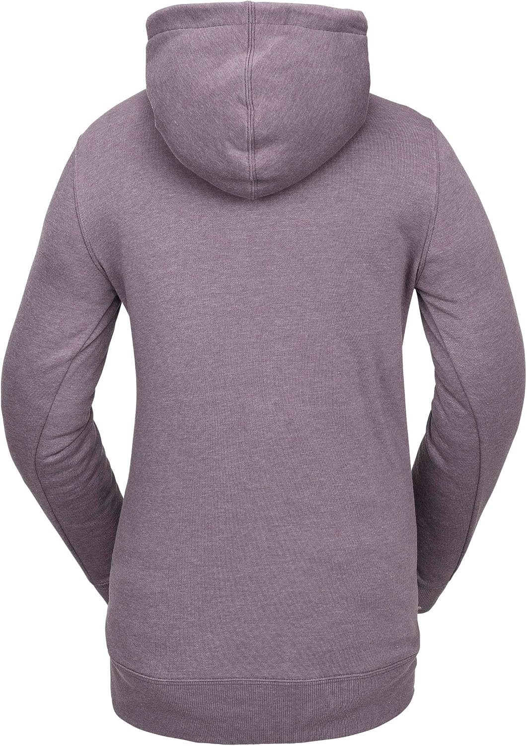Volcom Women's Tower Hooded Fleece Sweatshirt Dusty Lavender S5