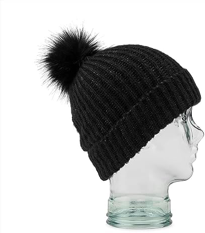Volcom Women's V.co Lyra Snowboard Ski Beanie Black S4