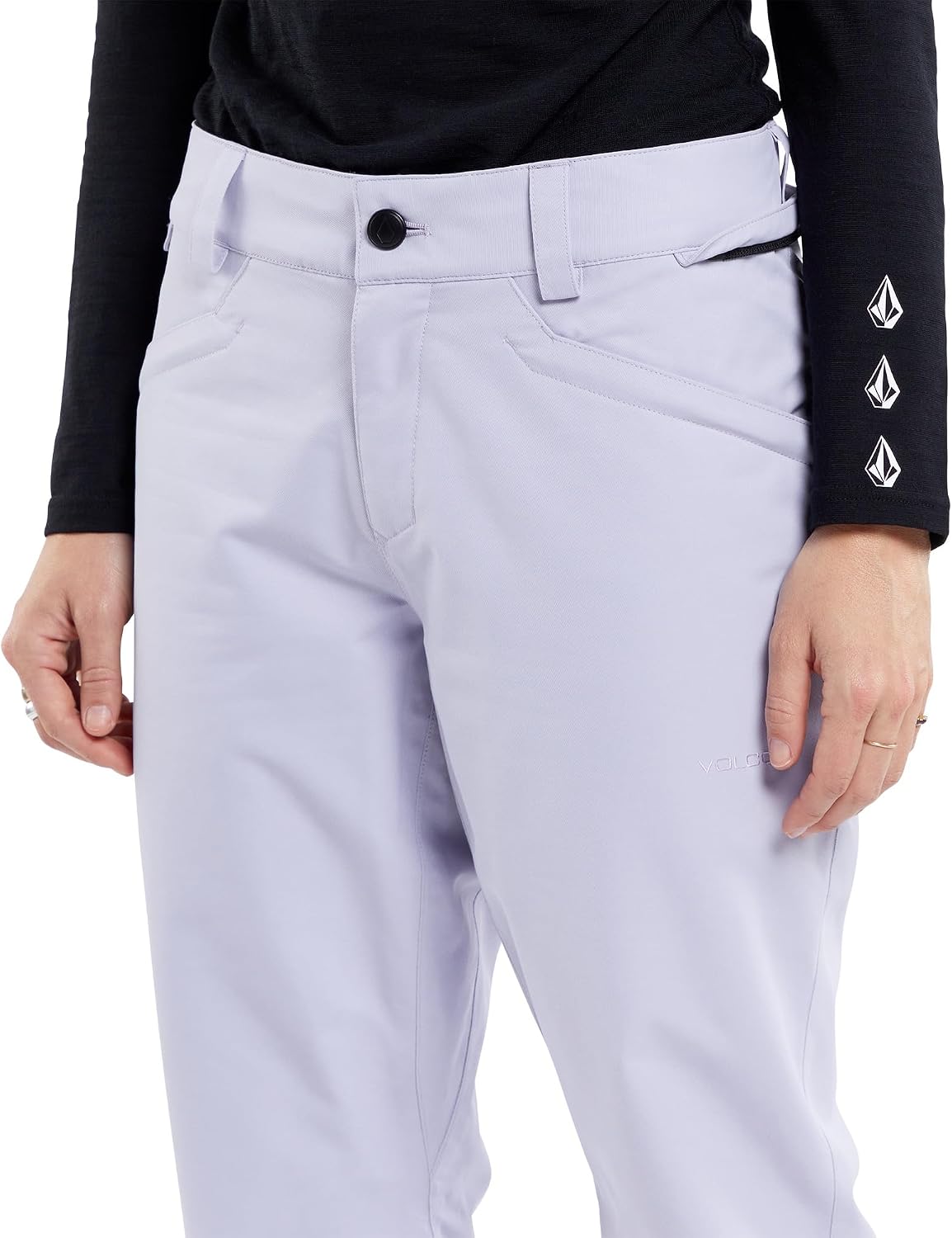Volcom Women's Hallen Modern Fit Snowbaord Pant Lilac Ash S4
