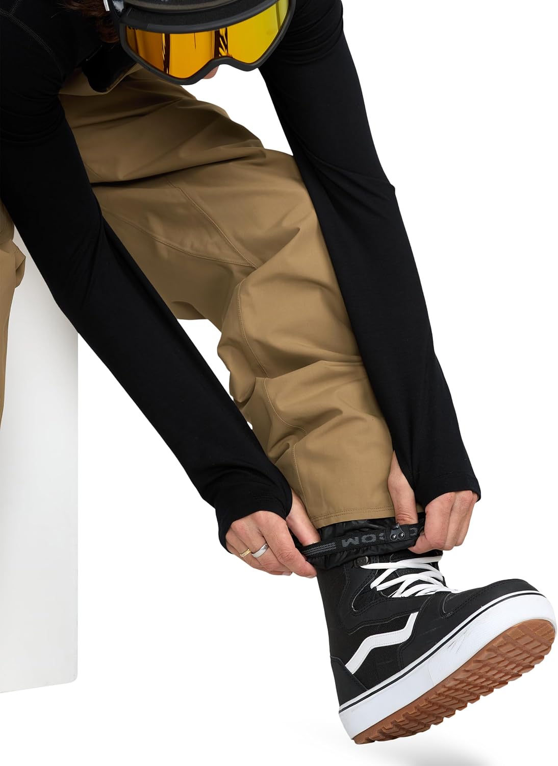 Volcom Men's V.co Sparta Bib Overall Snowboard Pant Bronze