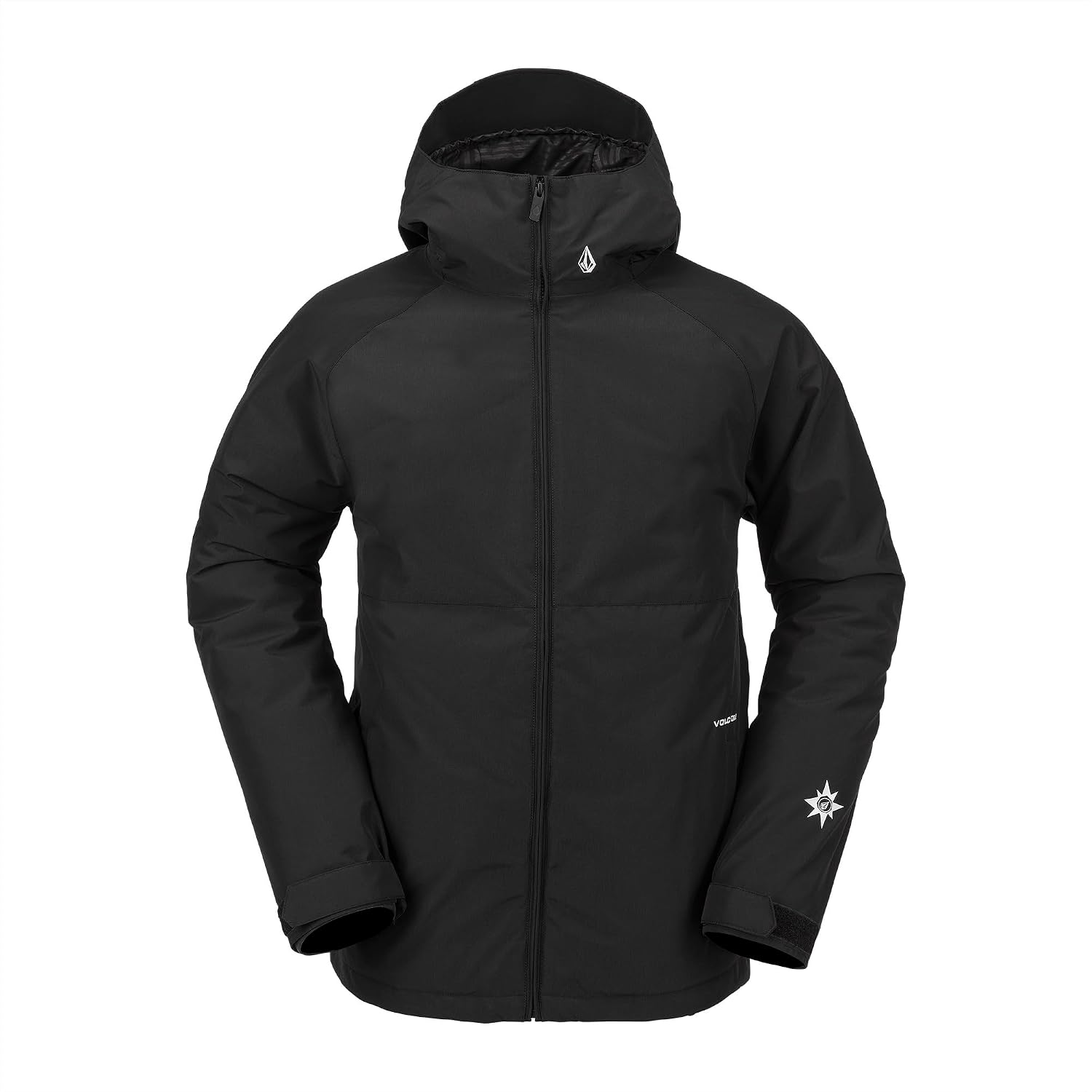 Volcom Men's 2836 Insulated Snowboard Jacket Black White