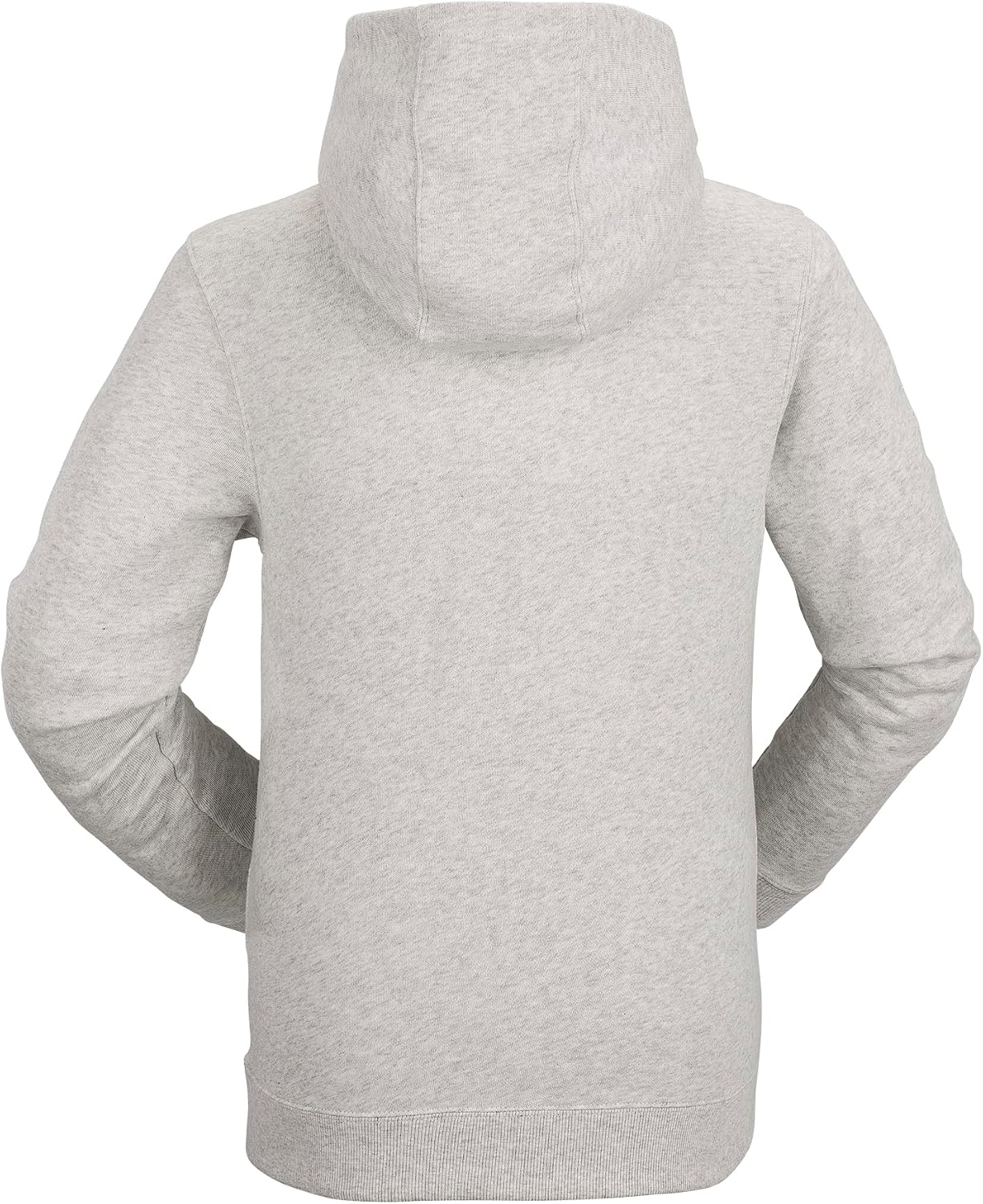 Volcom Boys' Hotlapper Pullover Hooded Riding Fleece Ash Heather S3