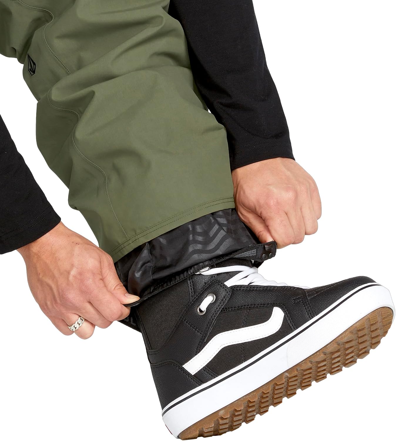 Volcom Men's V.co Sparta Bib Overall Snowboard Pant Ivy