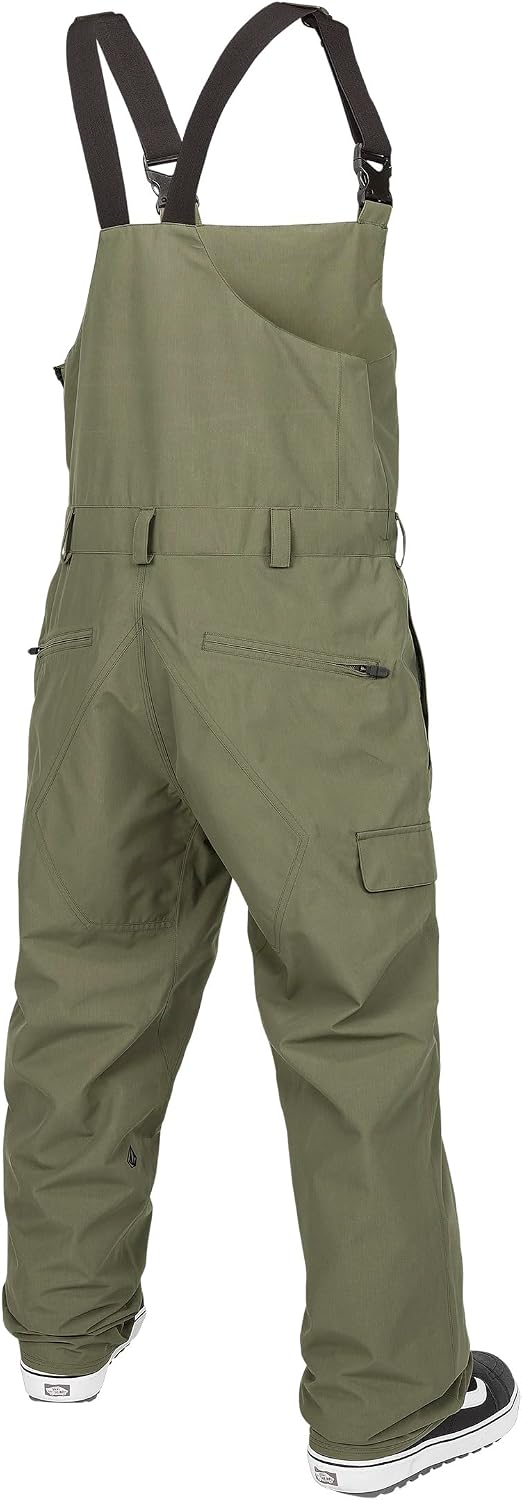 Volcom Men's V.co Sparta Bib Overall Snowboard Pant Ivy