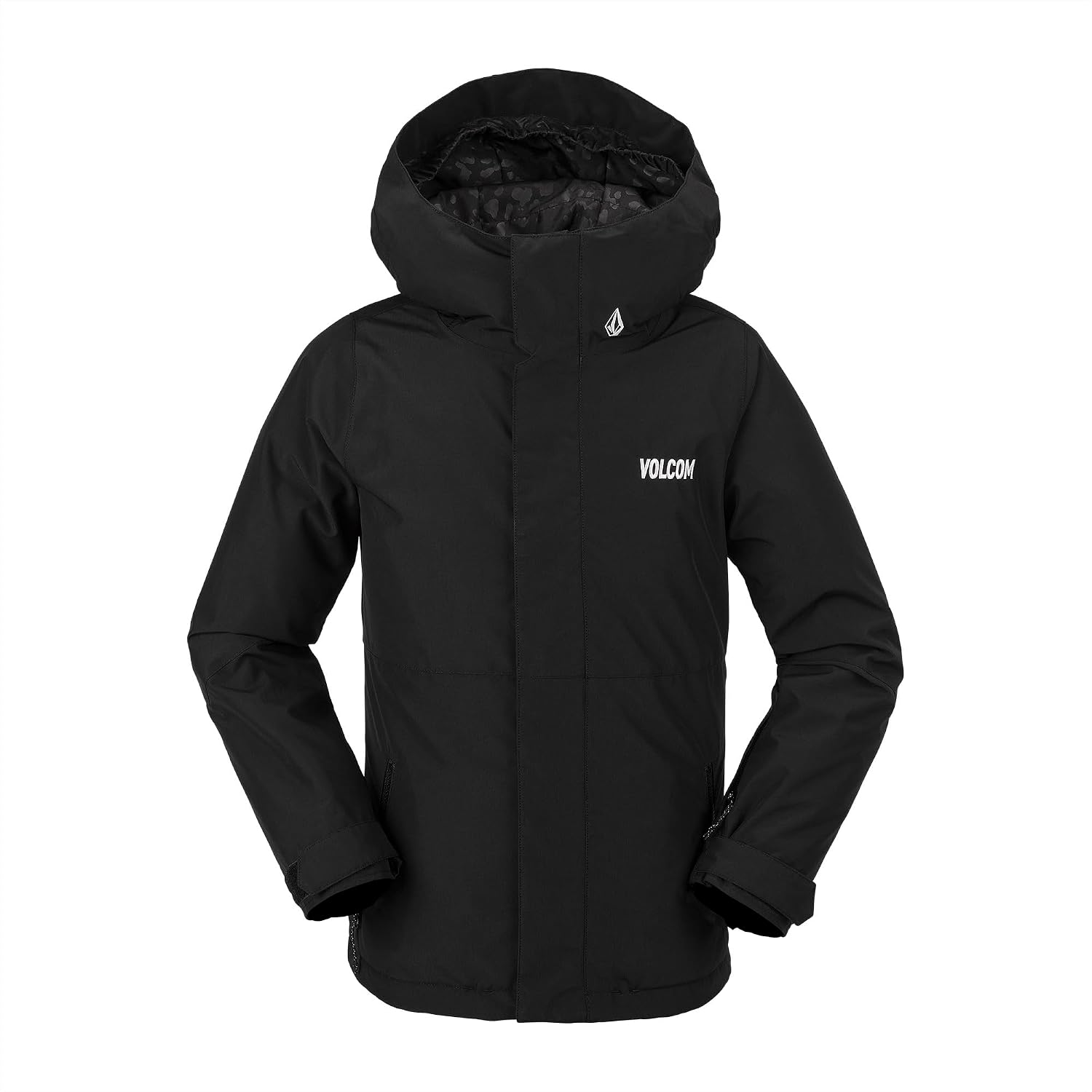 Volcom Girls' Sass'n'fras Insulated Snowboard Ski Jacket Black S4