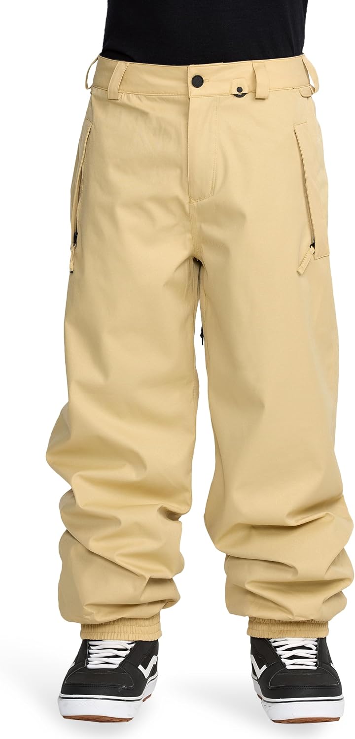 Volcom Men's Arthur Longo 20k Baggy Fit Snowboard Ski Pant Fern