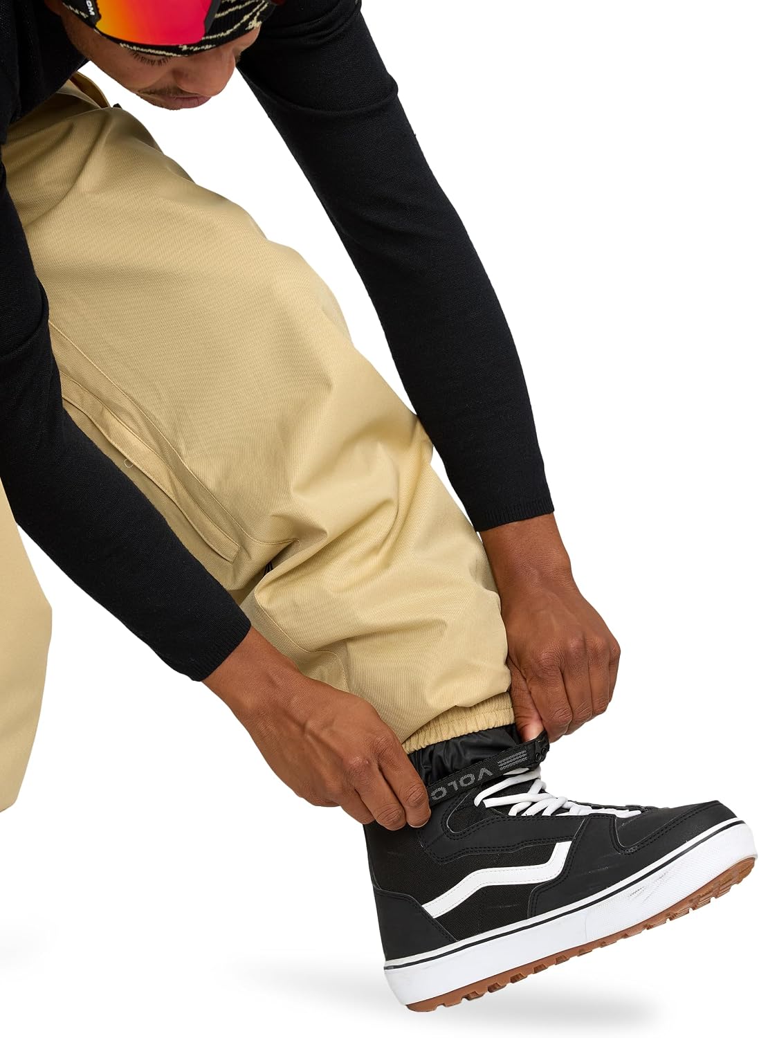 Volcom Men's Arthur Longo 20k Baggy Fit Snowboard Ski Pant Fern