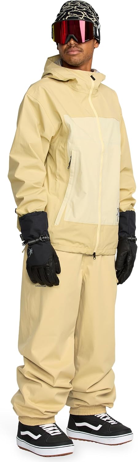 Volcom Men's Arthur Longo 20k Baggy Fit Snowboard Ski Pant Fern