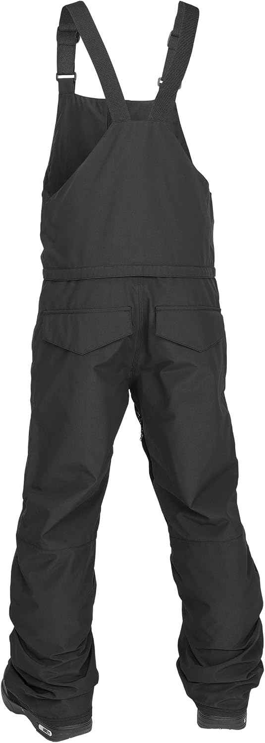 Volcom Boys' Youth Barkley Bib Overall Snowboard Pant Black S5