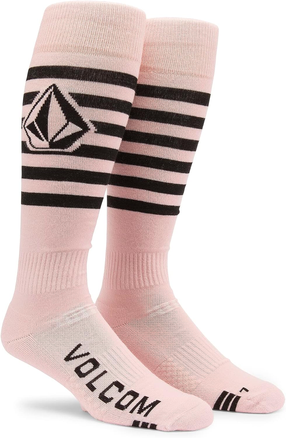Volcom Men's Kootney Lightweight Snowboard Ski Sock Party Pink S3