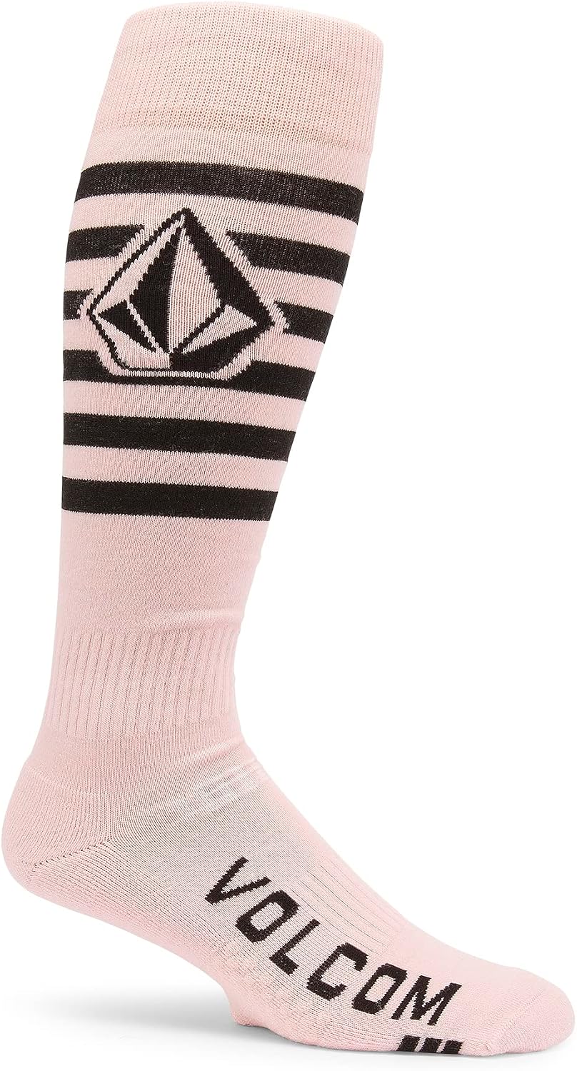 Volcom Men's Kootney Lightweight Snowboard Ski Sock Party Pink S3