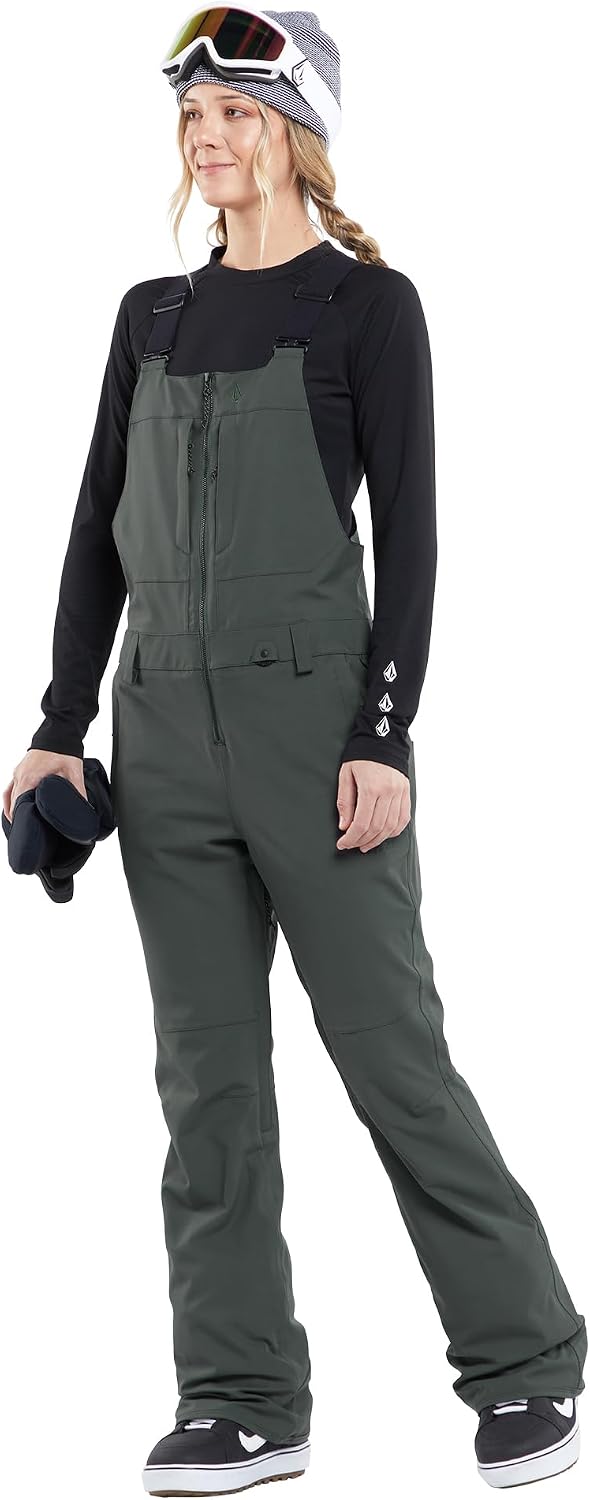 Volcom Women's Swift Bib Overall Snowpant Eucalyptus S4