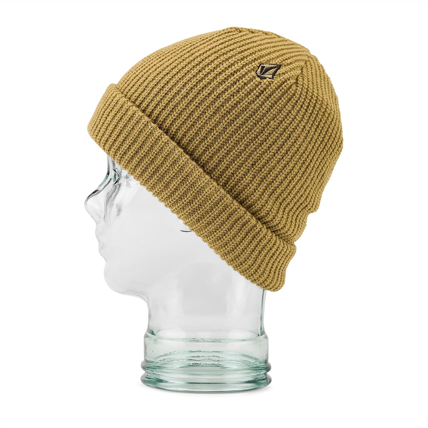 Volcom Men's Sweep Skull Fit Snow Beanie Dark Khaki S4