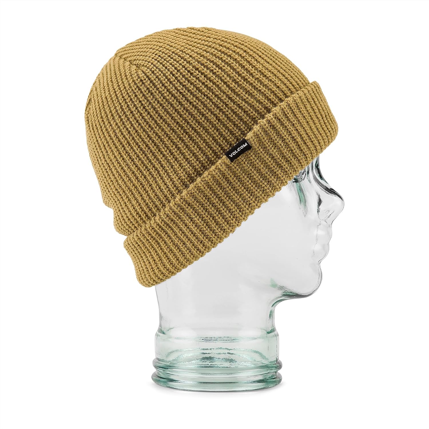 Volcom Men's Sweep Skull Fit Snow Beanie Dark Khaki S4