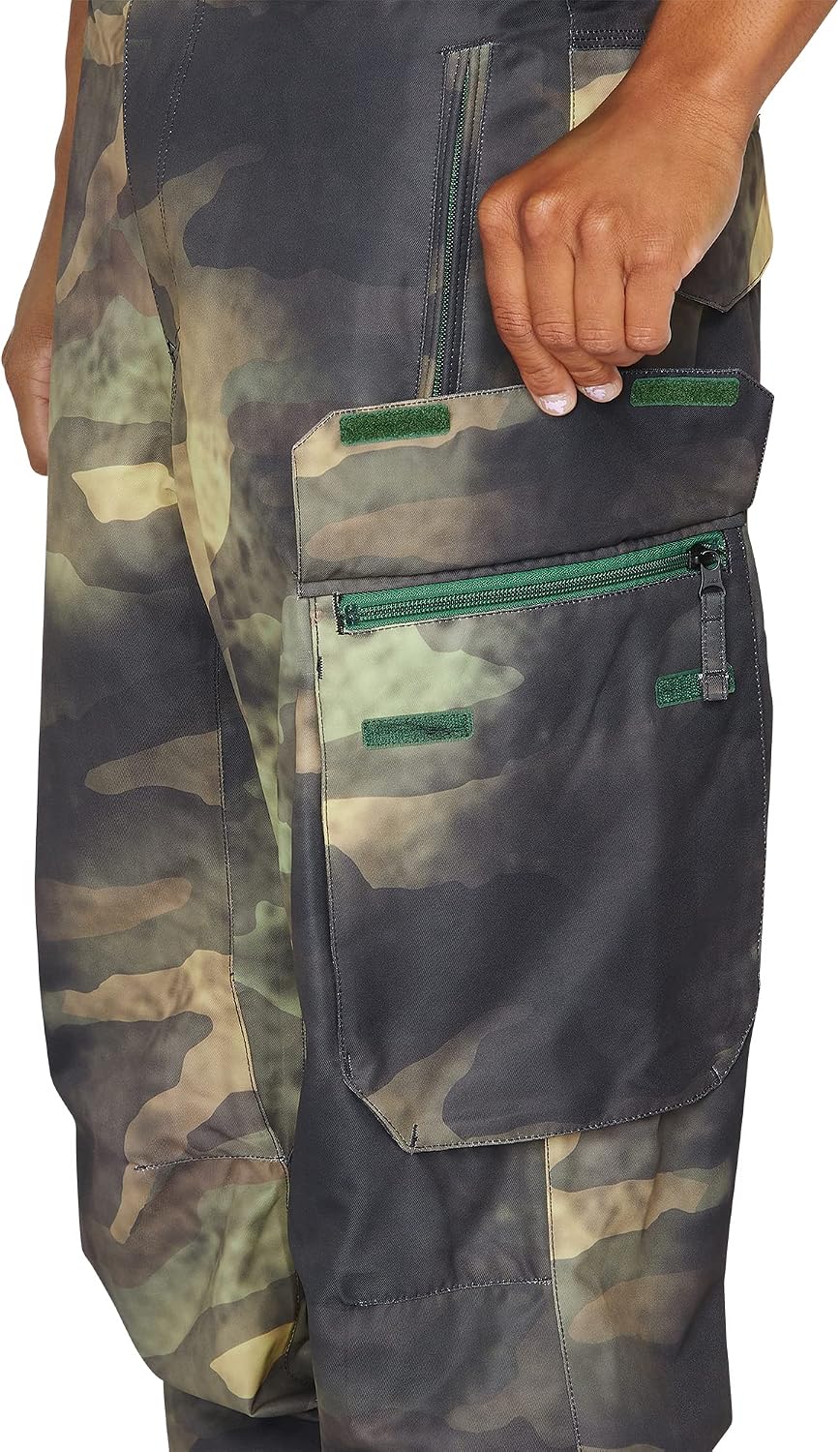 Volcom Men's V.CO Hunter Cargo Snowboard Pants Camouflage S3