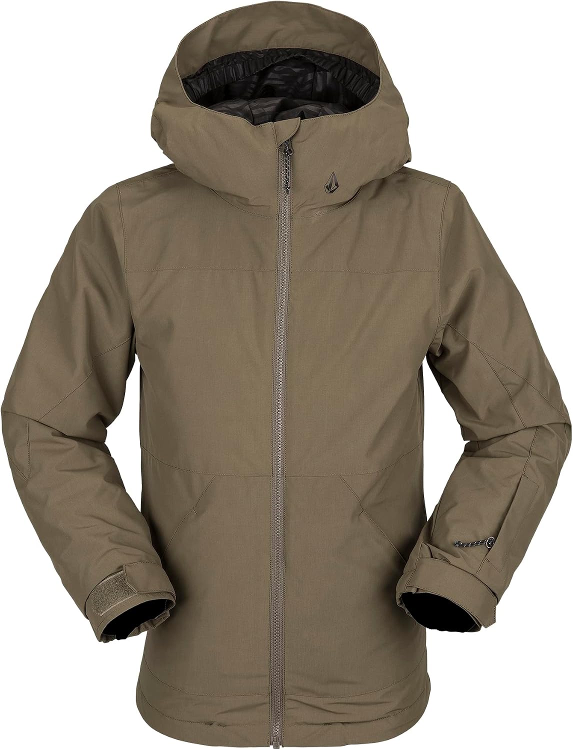 Volcom Boys' Vernon Insulated Snowboard Winter Jacket Dark Teak S3