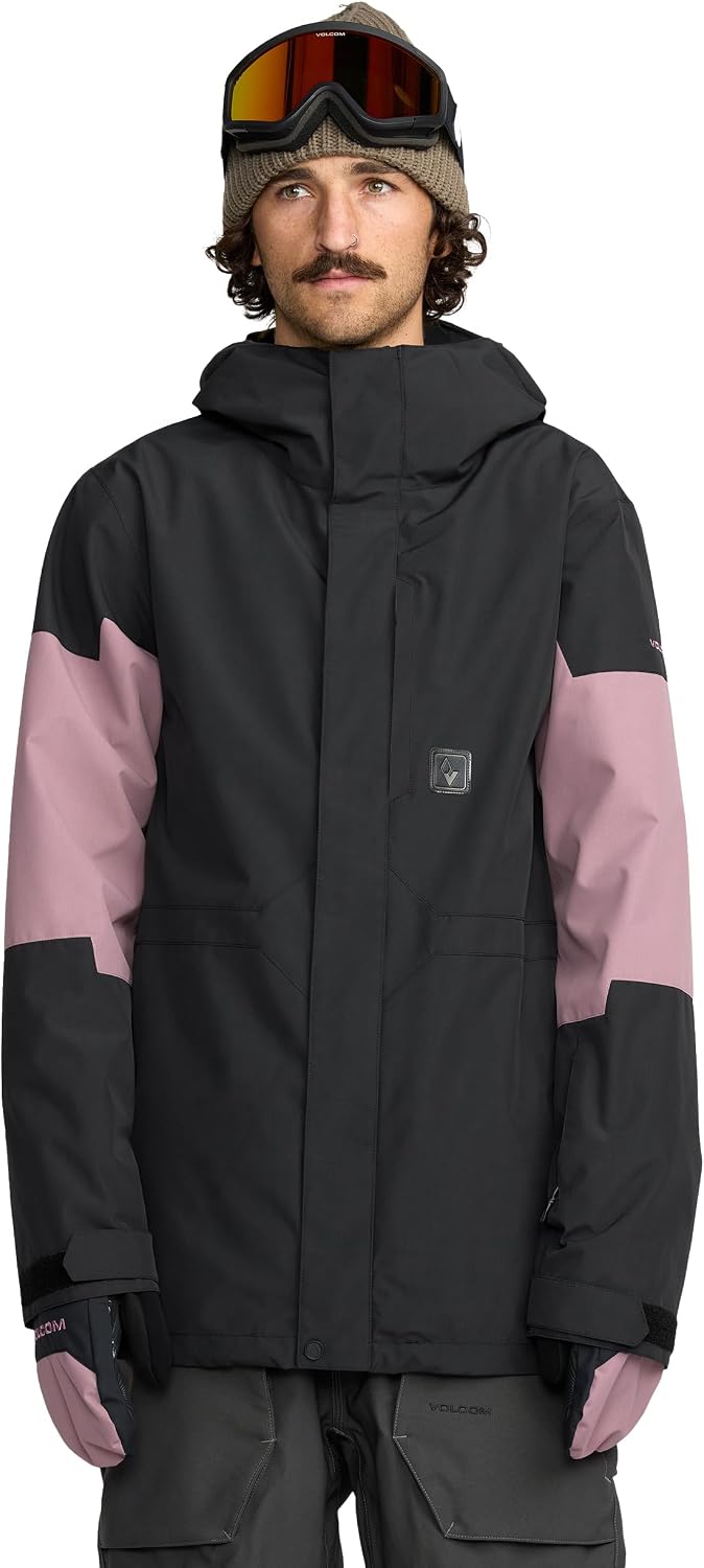 Volcom Men's Primry Insulated Snowboard Winter Ski Jacket Pale Mauve