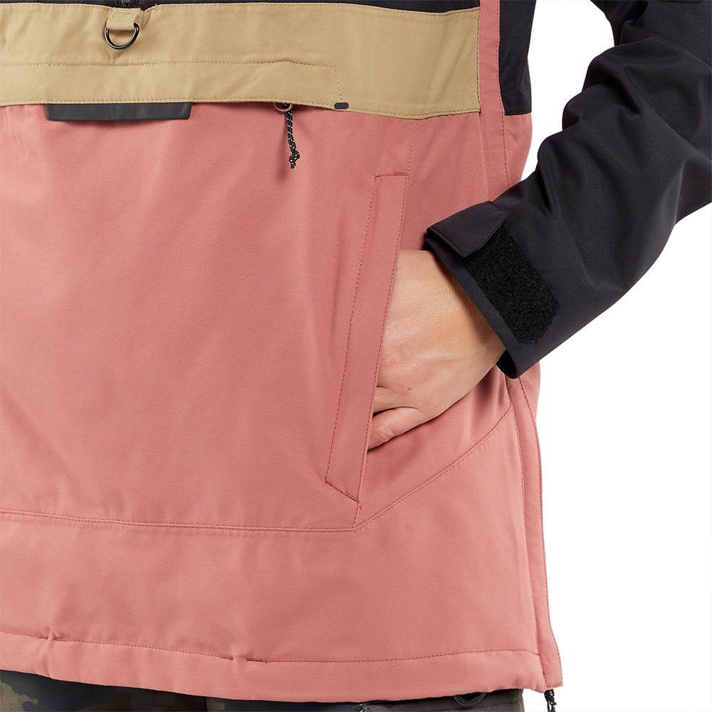 Volcom Women's Ashfield Anarok Snowboard Ski Jacket Earth Pink S4
