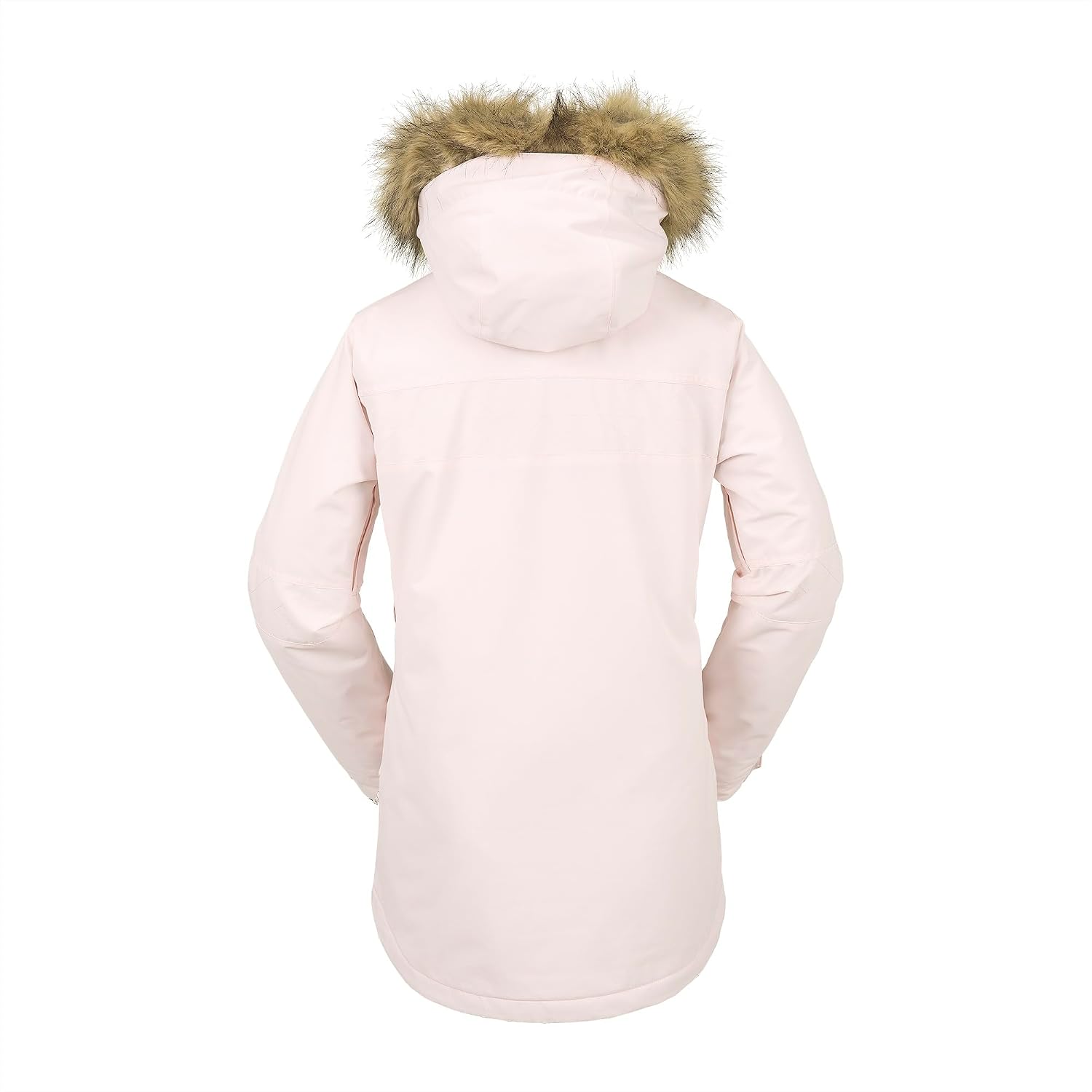 Volcom Women's Fawn Insulated Snowboard Ski Winter Hooded Jacket Calcite S4