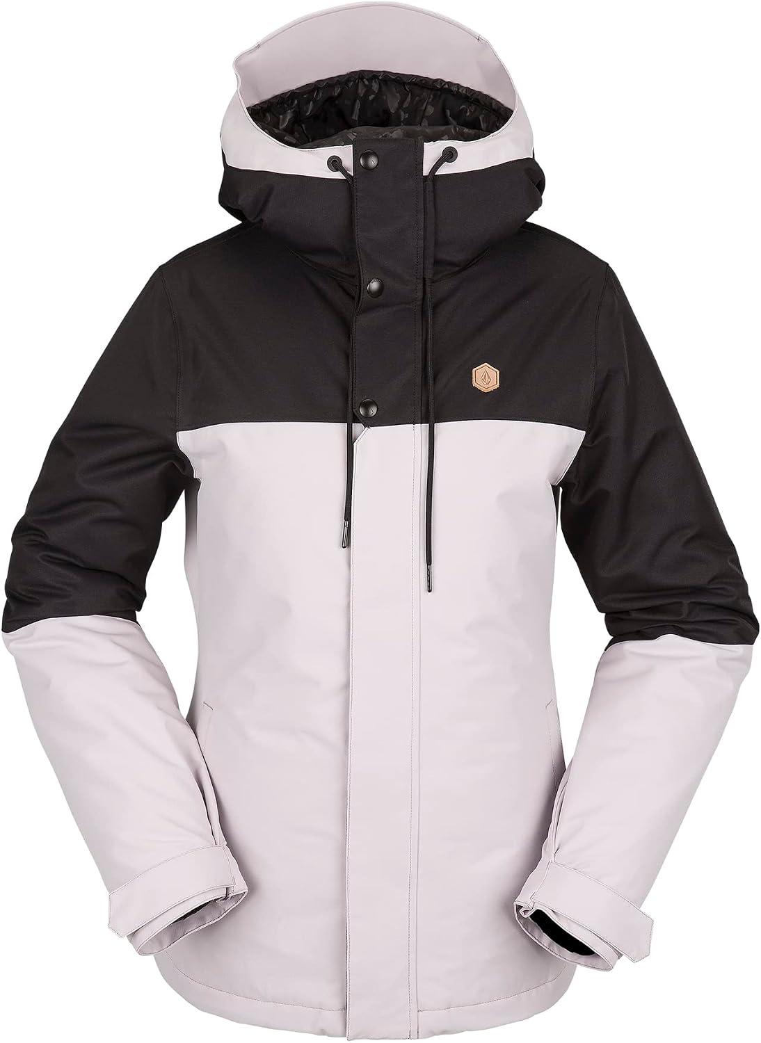 Volcom Women's Bolt Insulated Snowboard Ski Winter Hooded Jacket Amethyst Smoke S3