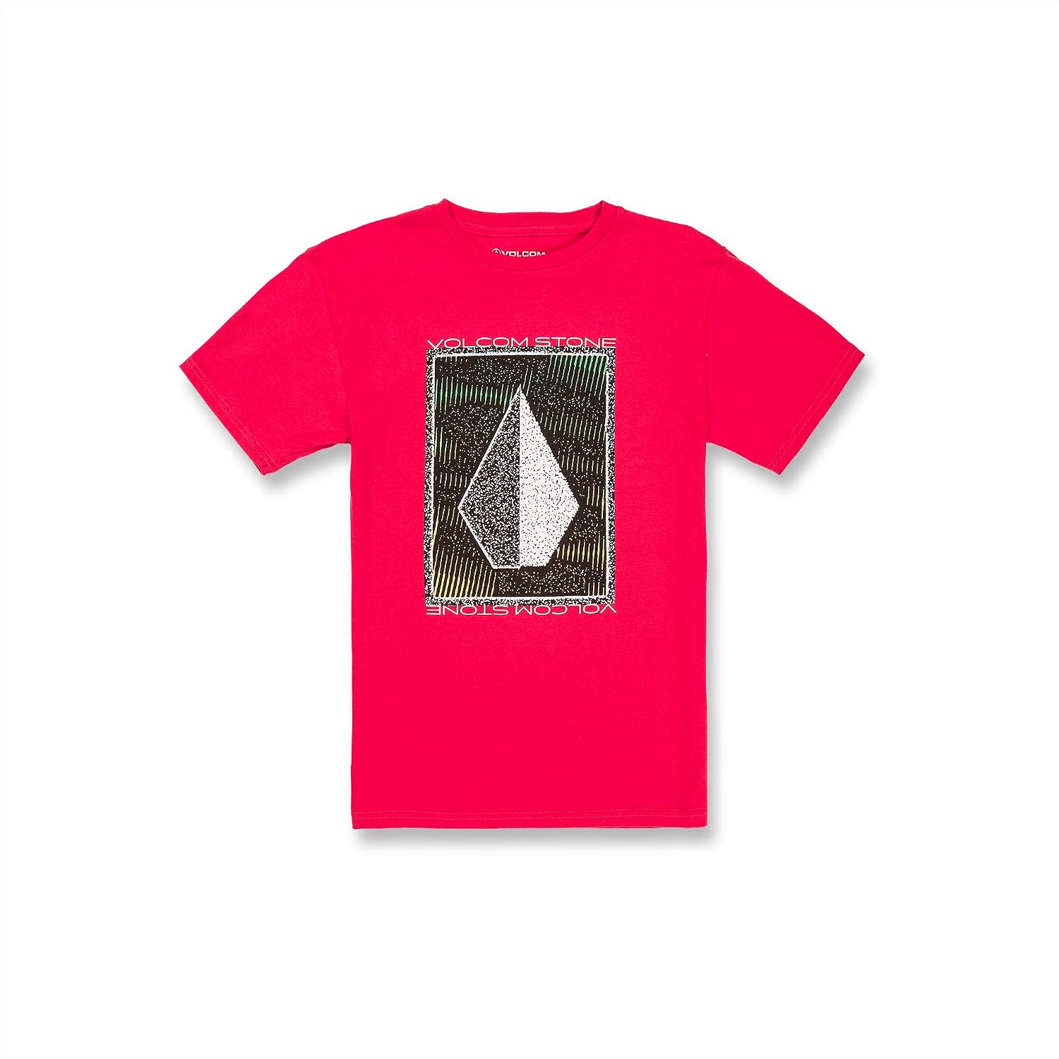 Volcom Boys' Concourse Short Sleeve Tee (Big Boys & Little Boys Sizes) Ribbon Red
