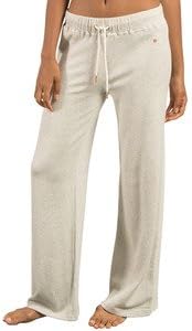 Volcom Women's Lived In Lounge Fleece Sweatpants (Regular & Plus Size) Oat